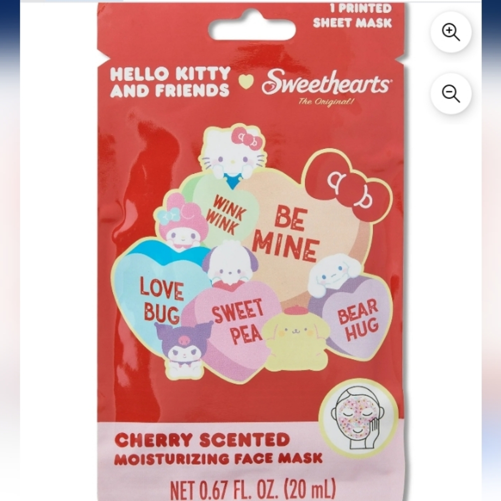 Sanrio Hello Kitty and Friends Red Face Mask